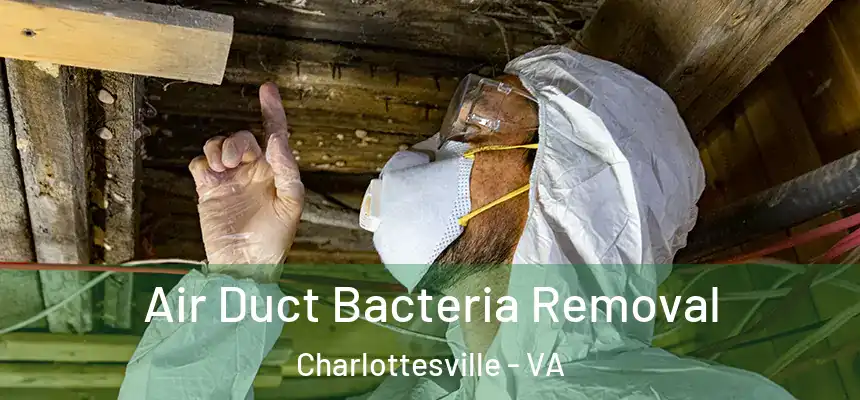  Air Duct Bacteria Removal Charlottesville - VA